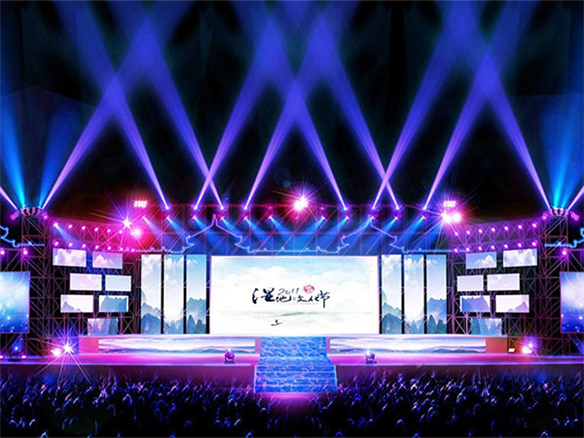 LED全彩顯示屏應用在演唱會效果